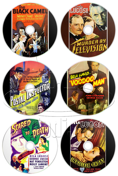 Bela Lugosi Collection Volume 4 (1931-1941) Crime, Mystery, Horror, Thriller, Drama (6 x DVD)