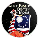 Betsy Ross (1917) Silent, Biography, Drama, Romance (DVD)