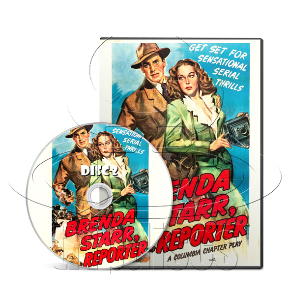 Brenda Starr, Reporter (1945) Action, Adventure, Crime (2 x DVD)