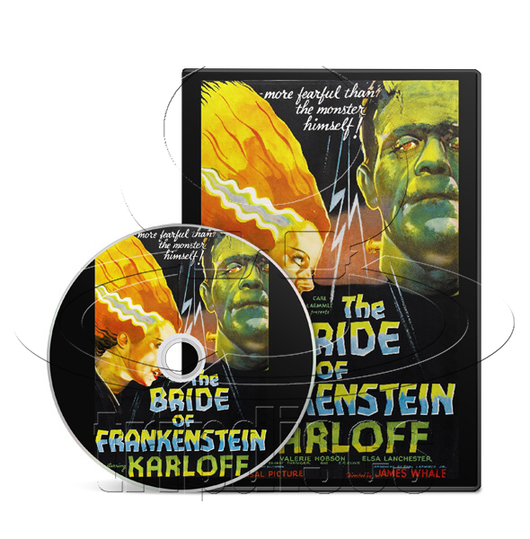 The Bride of Frankenstein (1935) Horror (DVD)