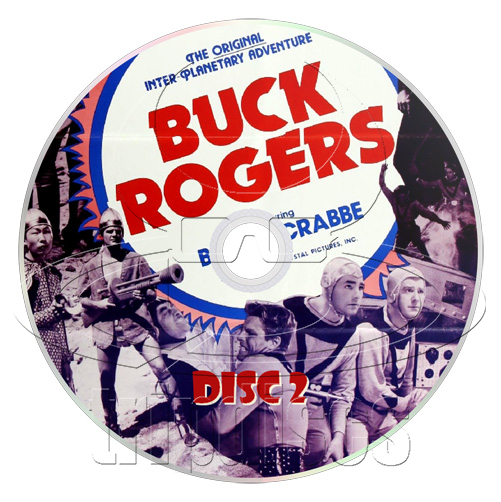 Buck Rogers (1939) Adventure, Family, Fantasy (2 x DVD)