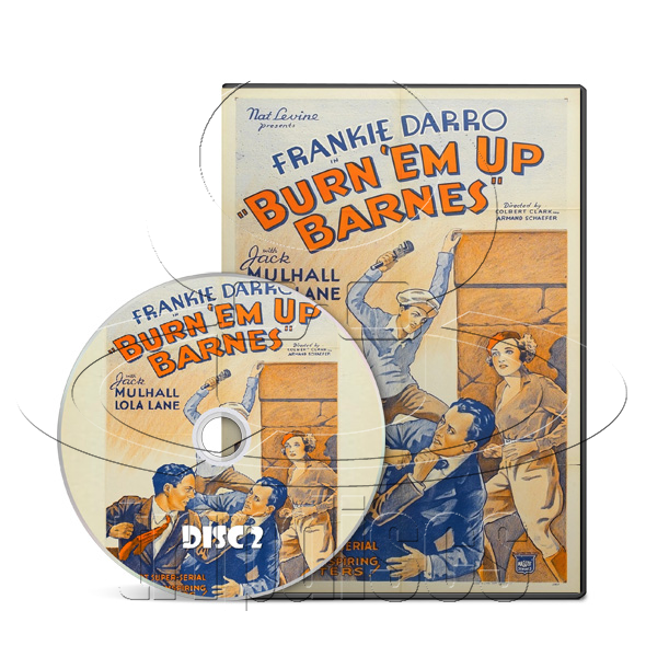 Burn 'Em Up Barnes (1934) Action, Adventure (2 x DVD)