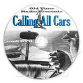 Calling All Cars - Old Time Radio Collection (OTR) (mp3 DVD)