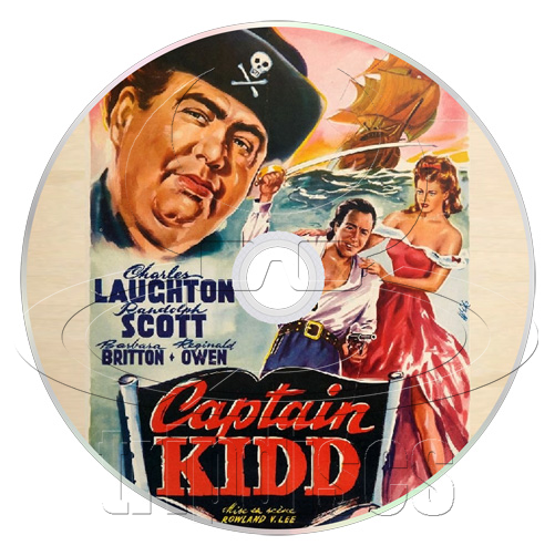 Captain Kidd (1945) Adventure, Biography, Drama (DVD)