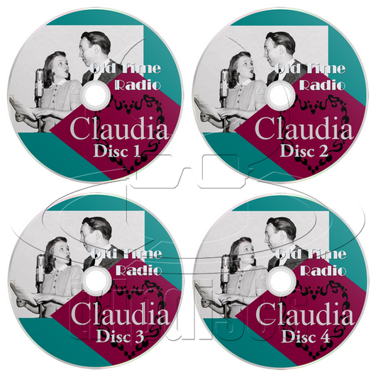 Claudia - Old Time Radio Collection (OTR) (4 x mp3 CD)