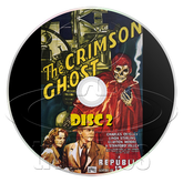 The Crimson Ghost (1946) Action, Adventure, Crime (2 x DVD) Visually Enhanced