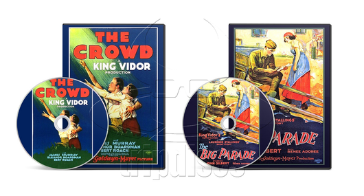 The Crowd (1928) The Big Parade (1925) Drama, Romance, War (2 x DVD)