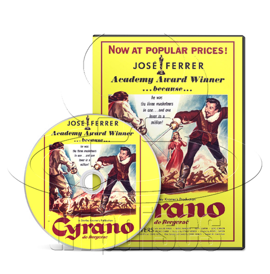 Cyrano de Bergerac (1950) Drama, Romance (DVD)