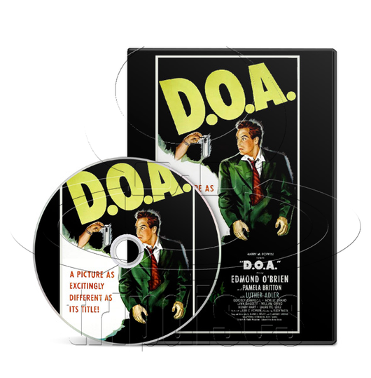 D.O.A. (DOA, Dead on Arrival) (1949) Drama, Film-Noir, Mystery (DVD)