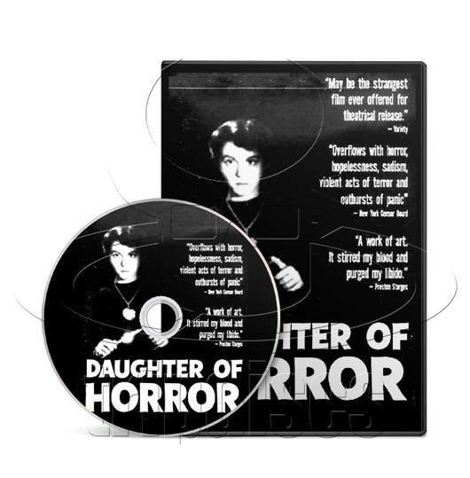 Daughter of Horror (aka. Dementia) (1955) Film-Noir, Horror, Mystery (DVD)