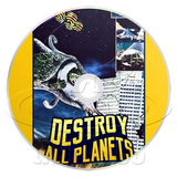 Destroy All Planets (aka. Gamera vs. Viras) (1968) Action, Adventure, Family (DVD)