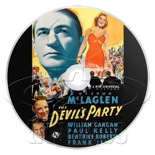 The Devil's Party (1938) Crime, Drama (DVD)