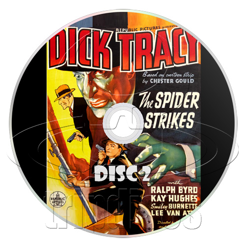Dick Tracy (1937) Action, Comedy, Crime (2 x DVD)