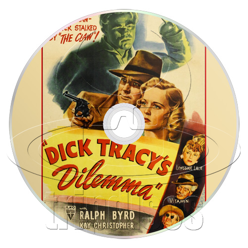 Dick Tracy's Dilemma (1947) Action, Crime, Drama (DVD)