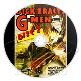 Dick Tracy's G-Men (1939) Action, Mystery, Crime (2 x DVD)