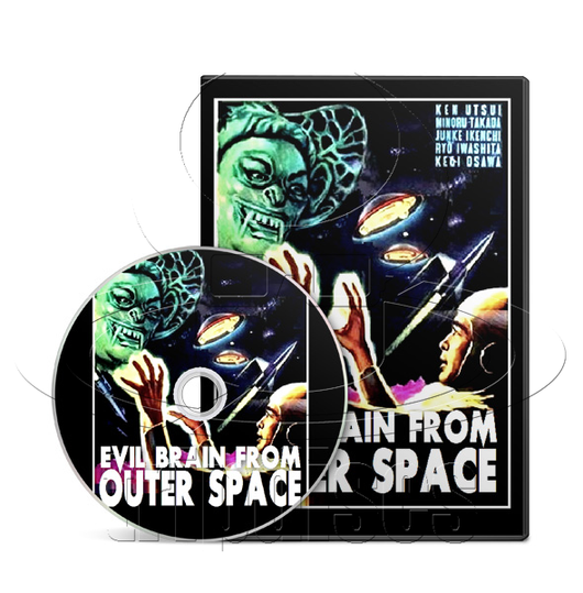 Evil Brain from Outer Space (1965) Action, Sci-Fi (DVD)