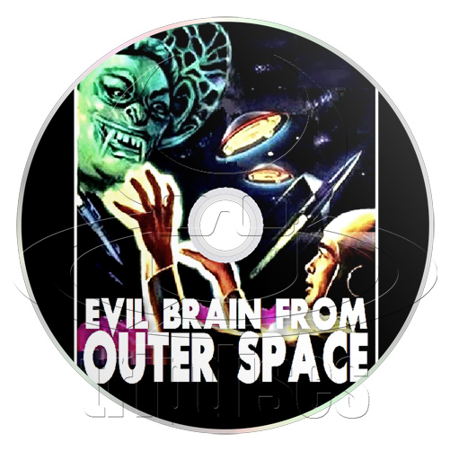 Evil Brain from Outer Space (1965) Action, Sci-Fi (DVD)