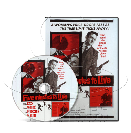 Five Minutes to Live (1961) Crime, Music, Drama (DVD)