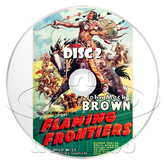 Flaming Frontiers (1938) Action, Adventure, Western (2 x DVD)