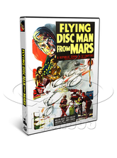 Flying Disc Man from Mars (1950) Action, Adventure, Crime (2 x DVD)