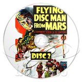 Flying Disc Man from Mars (1950) Action, Adventure, Crime (2 x DVD)