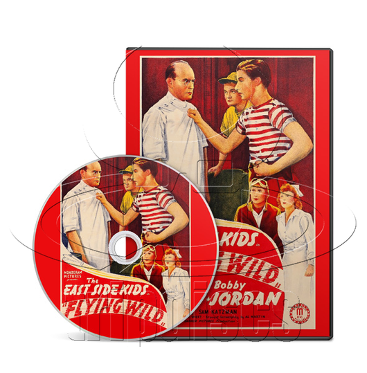 Flying Wild (1941) East Side Kids Comedy (DVD)