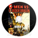 G-Men vs. The Black Dragon (1943) Adventure (2 x DVD)