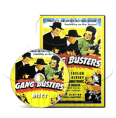 Gang Busters (1942) Action, Crime, Drama (2 x DVD)