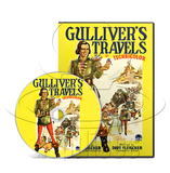 Gulliver's Travels (1939) Animation, Adventure, Family (DVD)