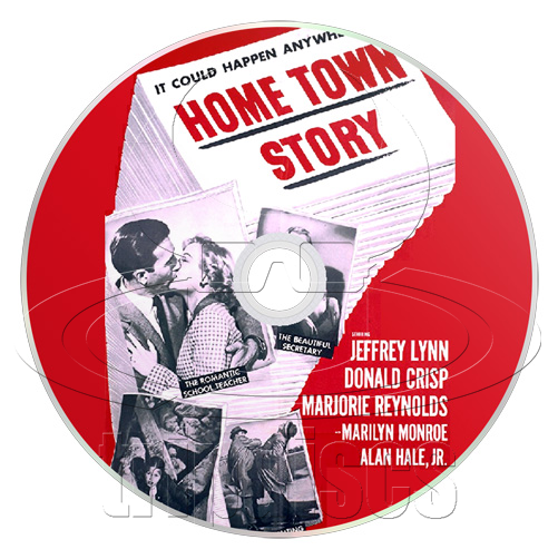 Home Town Story (1951) Comedy, Drama, Romance (DVD)