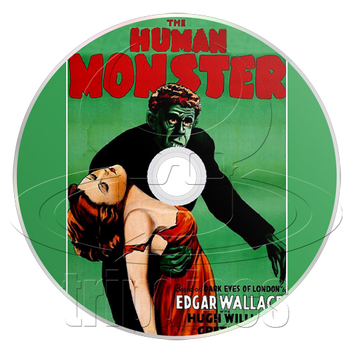 The Human Monster (1939) Crime, Horror, Mystery (DVD)