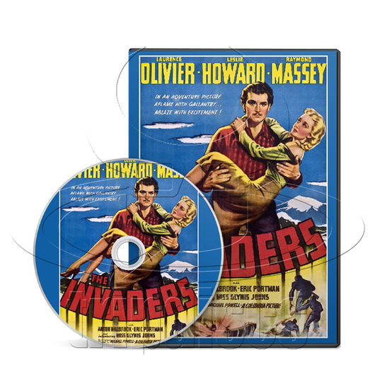 Invaders (aka. 49th Parallel) (1941) Drama, Thriller, War (DVD)