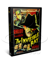 The Invisible Ray (1936) Horror, Sci-Fi, Thriller (DVD)