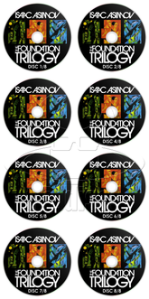 Isaac Asimov - The Foundation Trilogy (8 x Audio CD)
