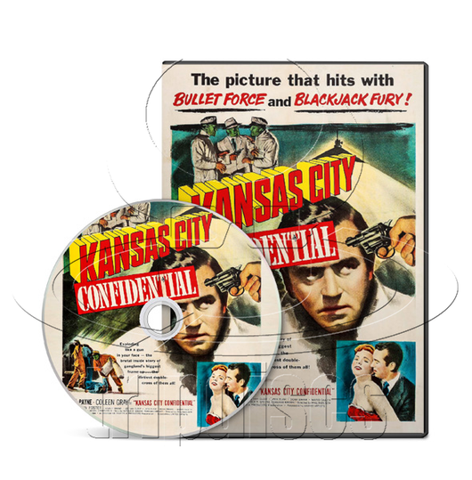 Kansas City Confidential (1952) Crime, Drama, Film-Noir (DVD)