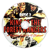 King of the Forest Rangers (1946) Adventure (2 x DVD)