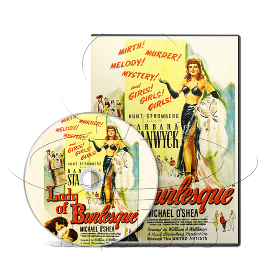 Lady of Burlesque (1943) Comedy, Music, Mystery (DVD)