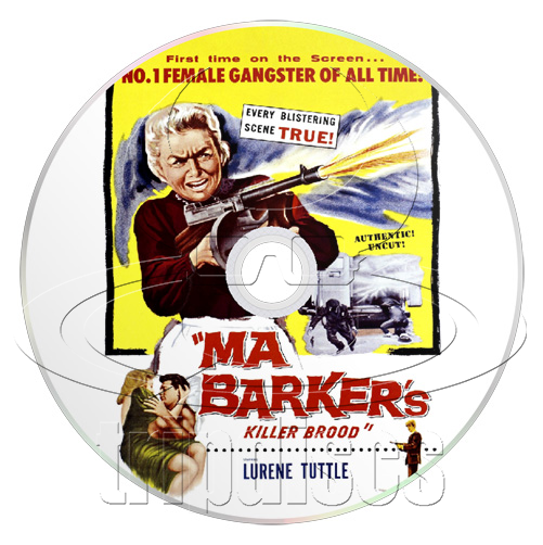 Ma Barker's Killer Brood (1960) Crime, Drama, Thriller (DVD)