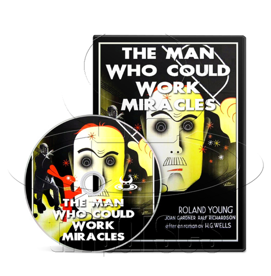 The Man Who Could Work Miracles (1936) Comedy, Fantasy (DVD)