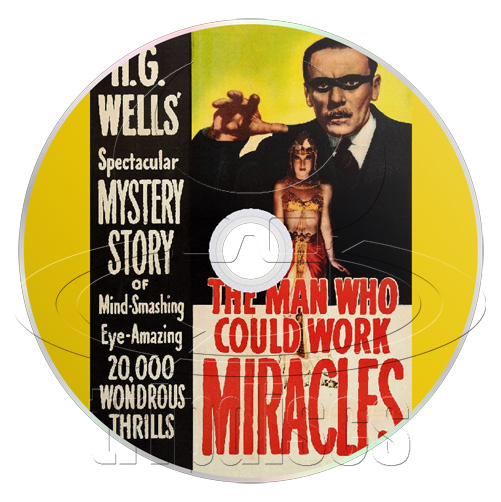 The Man Who Could Work Miracles (1936) Comedy, Fantasy (DVD)
