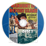 Manhunt of Mystery Island (1945) Action, Sci-Fi (2 x DVD)