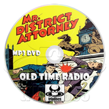 Mr. District Attorney - Old Time Radio Collection (OTR) (mp3 DVD)