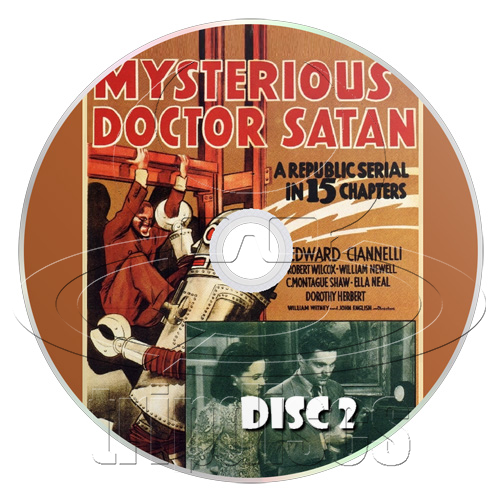 Mysterious Doctor Satan (1940) Adventure, Action, Crime (2 x DVD)