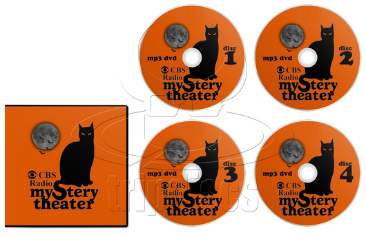 Mystery Theater (CBS) - Old Time Radio Collection (OTR) (4 x mp3 DVD)