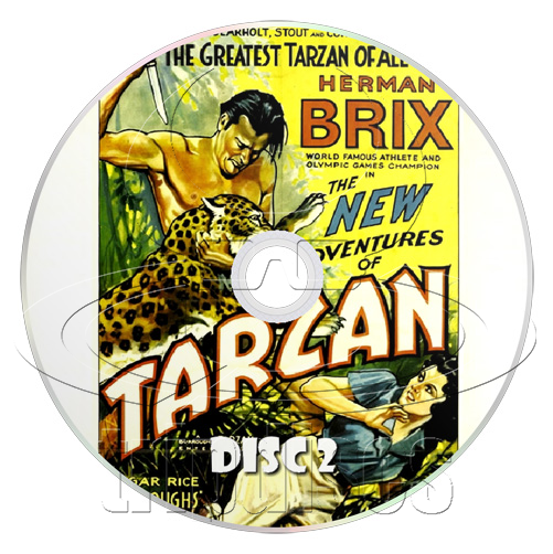 The New Adventures of Tarzan (1935) Action, Adventure (2 x DVD)