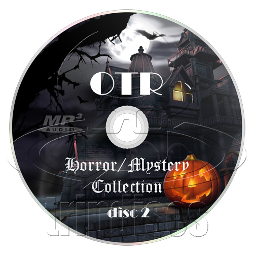 Old Time Radio Horror, Mystery Collection (OTR) (2 x mp3 DVD)