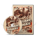 Overland Mail (1942) Adventure, Western (2 x DVD)