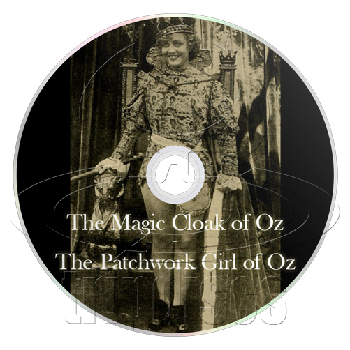 Patchwork Girl of Oz + Magic Cloak of Oz (1914) Adventure, Family, Fantasy, Silent (DVD)