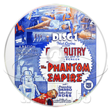 The Phantom Empire (1935) Musical, Sci-Fi, Western (2 x DVD)