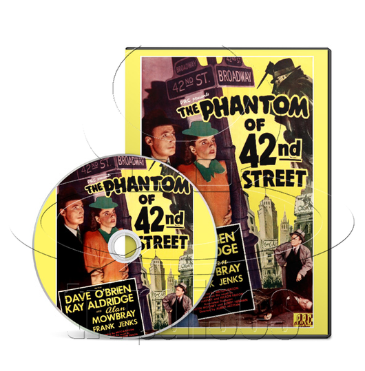 The Phantom of 42nd Street (1945) Mystery (DVD)